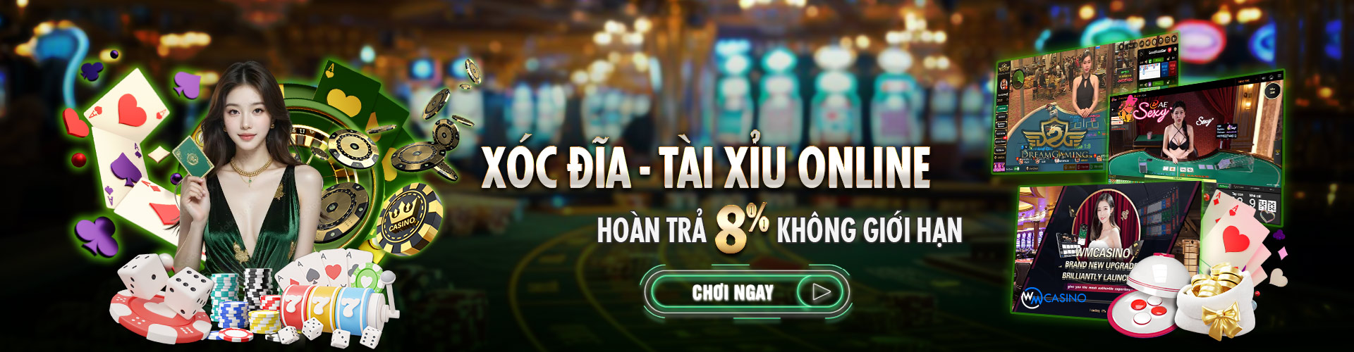 Hình ảnh quảng cáo của vn6 hiển thị nền tảng và các lợi ích